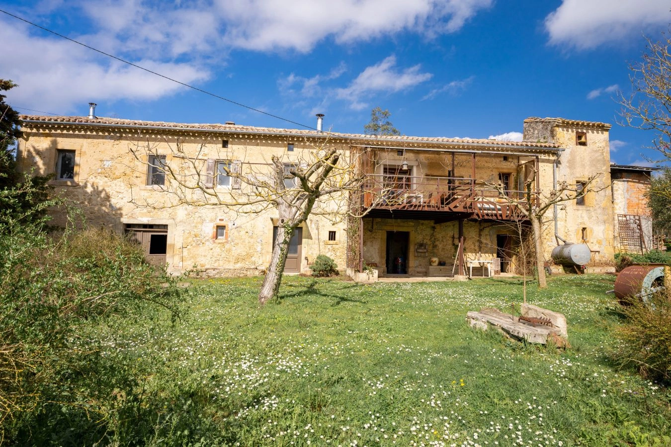 Ferme Lauragaise r&eacute;nov&eacute;e - Vue Pyr&eacute;n&eacute;es