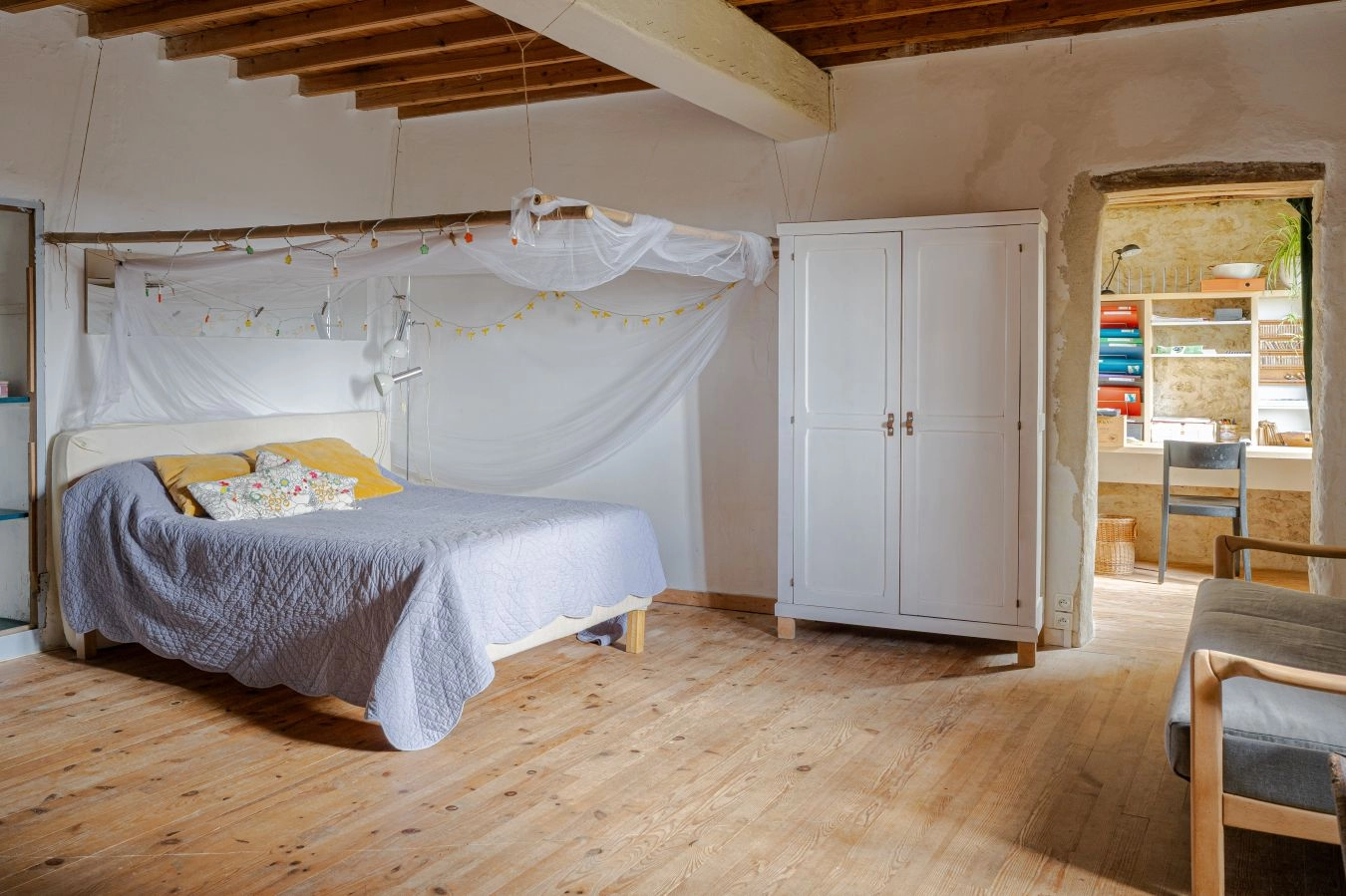Ferme Lauragaise r&eacute;nov&eacute;e - Vue Pyr&eacute;n&eacute;es
