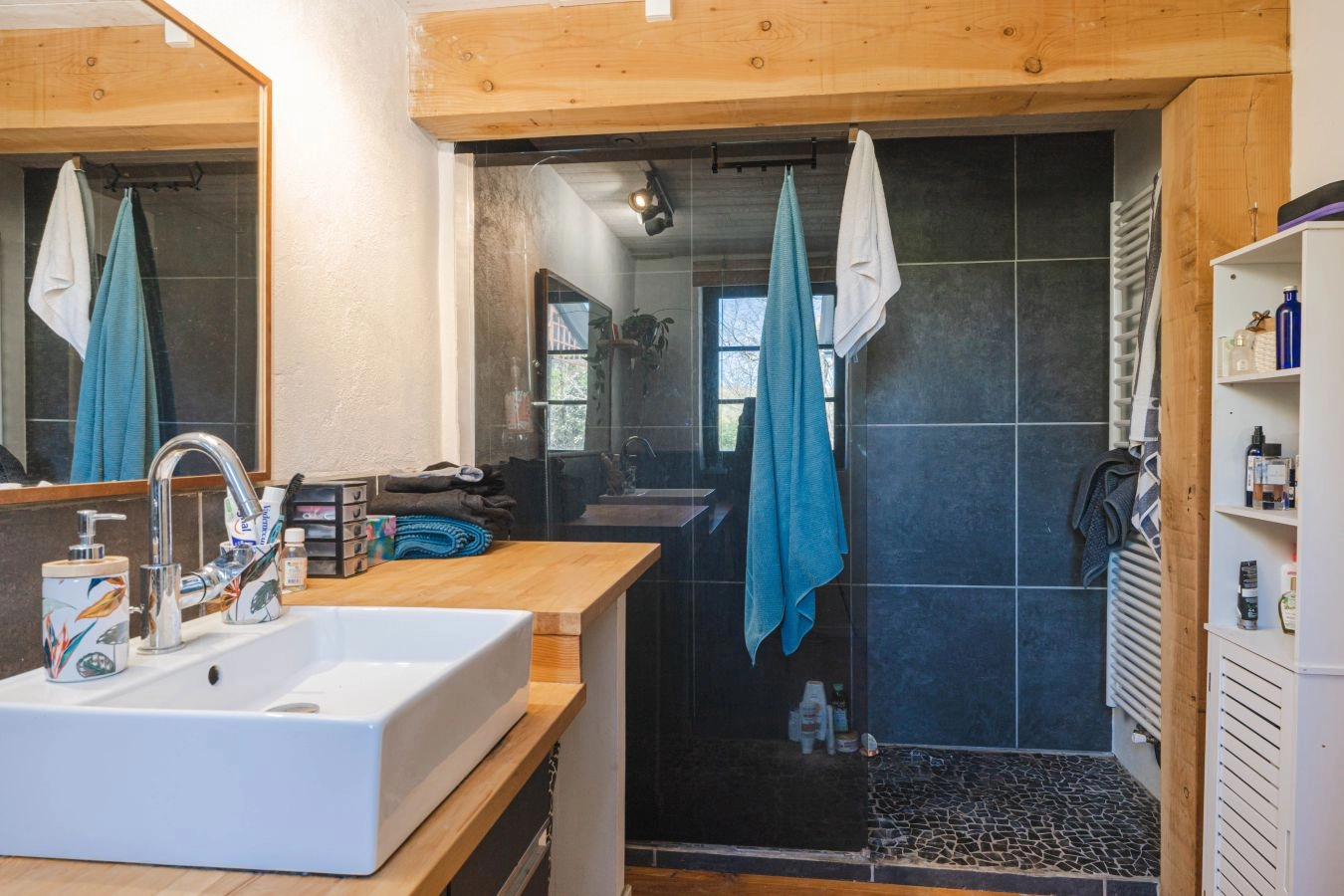 Ferme Lauragaise r&eacute;nov&eacute;e - Vue Pyr&eacute;n&eacute;es