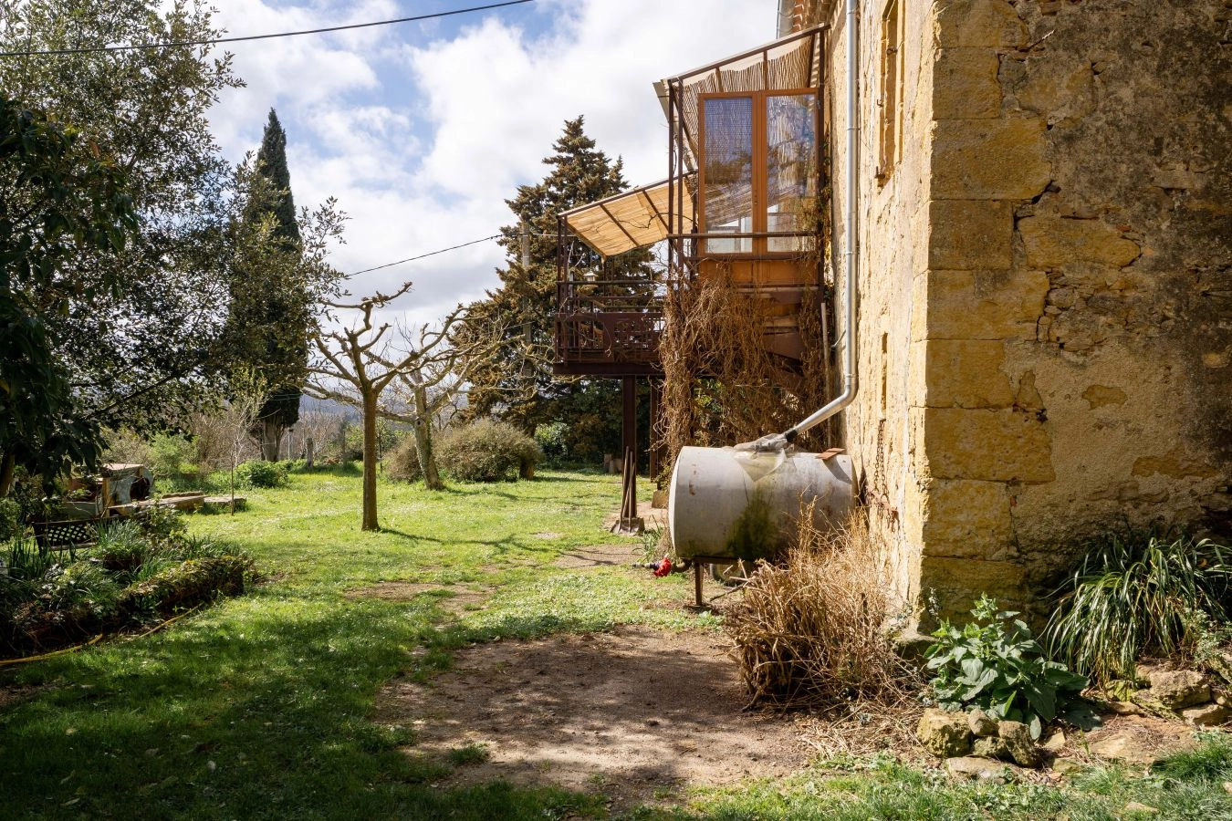 Ferme Lauragaise r&eacute;nov&eacute;e - Vue Pyr&eacute;n&eacute;es