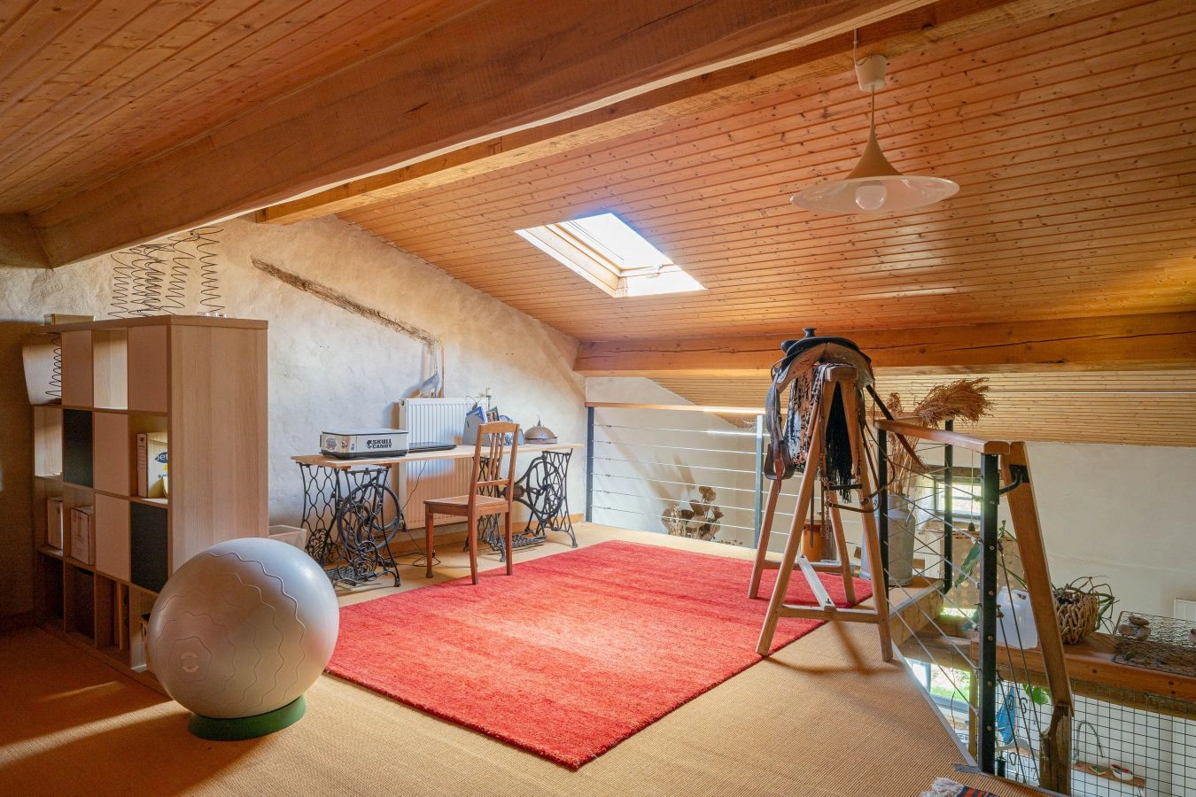 Ferme Lauragaise r&eacute;nov&eacute;e - Vue Pyr&eacute;n&eacute;es