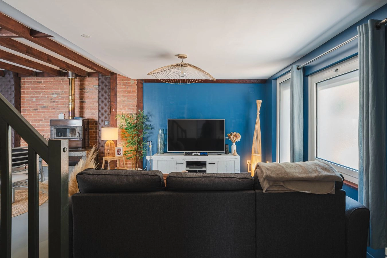 Maison r&eacute;nov&eacute;e avec joli ext&eacute;rieur intimiste