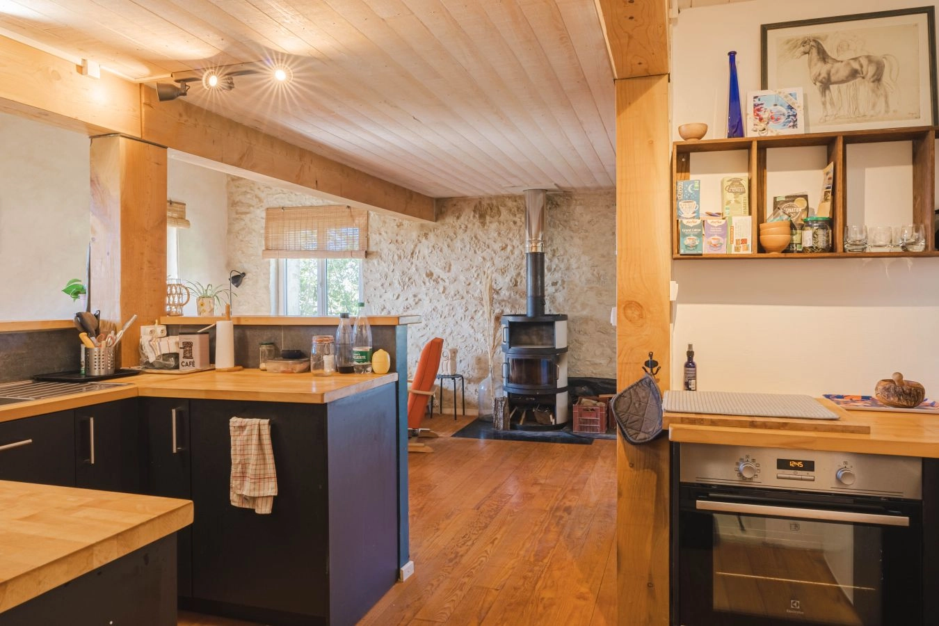 Ferme Lauragaise r&eacute;nov&eacute;e - Vue Pyr&eacute;n&eacute;es